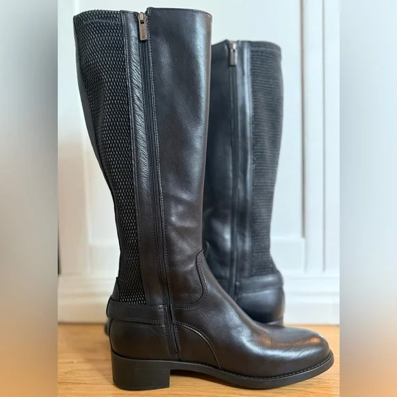 NWOT La Canadienne Designer Women’s Jimmy Equestrian Knee-High Boot. Size 9